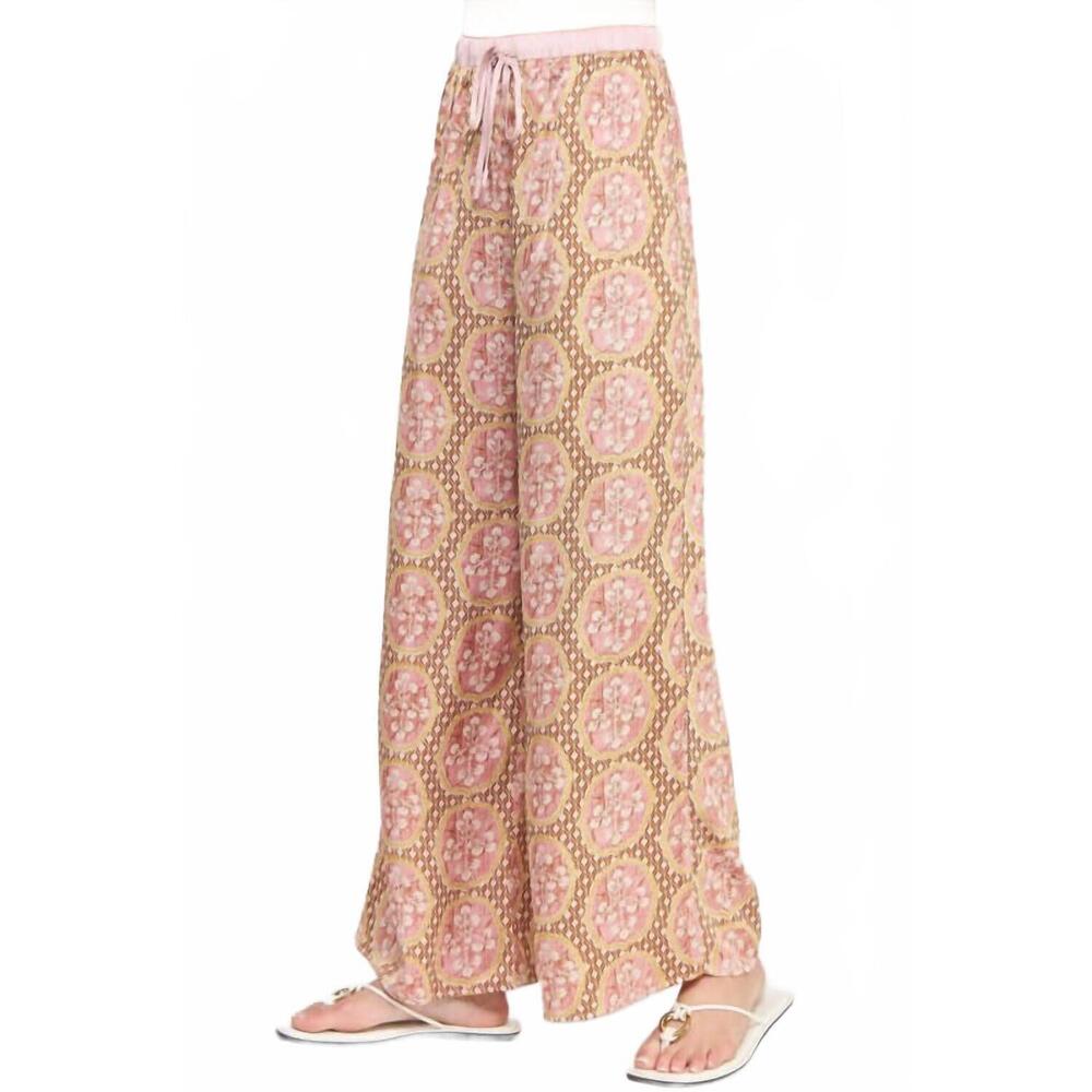 NEW STRUT & BOLT katie luxury satin resort set in floral damask - Picture 3 of 4